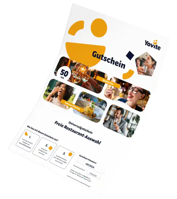 Universalgustchein mit Störer und 20% Osterspecial